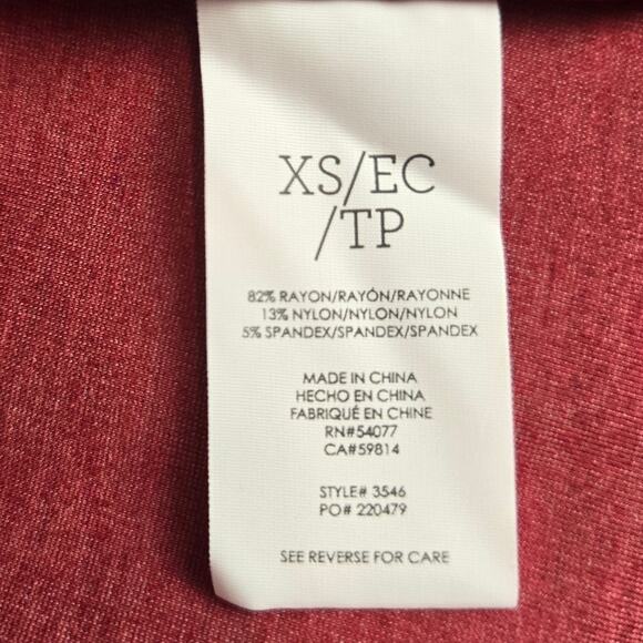 Cabi Celebration Red Houndstooth Jacket XS Casual Dressy Chic Vamp Classic Coat - Picture 10 of 16